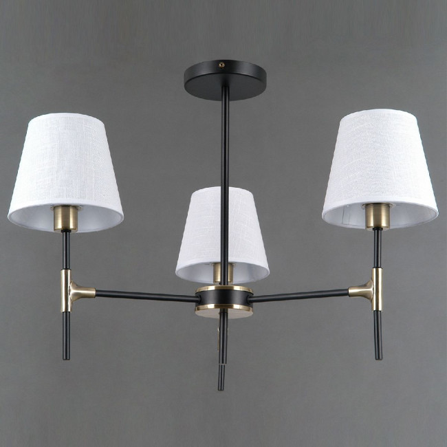 Люстра на штанге Illumico IL0185-3CSQ-24 BK AB CASTOR