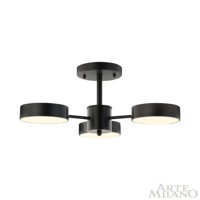 Люстра на штанге Arte Milano Ferrara 250906/3B Bk