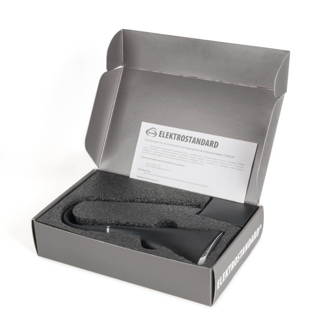 Настольная лампа Elektrostandard Elara черный 4690389102356 Настольная лампа Elektrostandard Elara черный 4690389102356