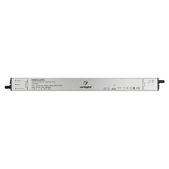 Блок питания Arlight ARPV-LG48160-LINEAR-PFC (48V, 3.34A, 160W) 034895 Блок питания Arlight ARPV-LG48160-LINEAR-PFC (48V, 3.34A, 160W) 034895