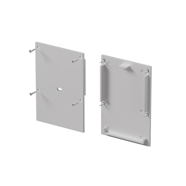 Комплект заглушек (для профиля ALM-5070-S-2M) 2 шт Maytoni ALM-5070-S-EC Комплект заглушек (для профиля ALM-5070-S-2M) 2 шт Maytoni ALM-5070-S-EC