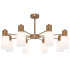Люстра на штанге Eurosvet Vegga 70160/8 латунь