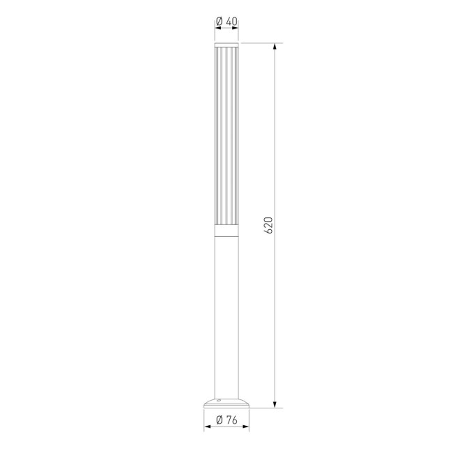 Ландшафтный светильник Elektrostandard Peak 35196/F черный 4690389218897 a071902
