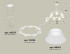 Подвесная люстра Ambrella Light Traditional (A9203, C9236, N8140) XR92031401 Подвесная люстра Ambrella Light Traditional (A9203, C9236, N8140) XR92031401