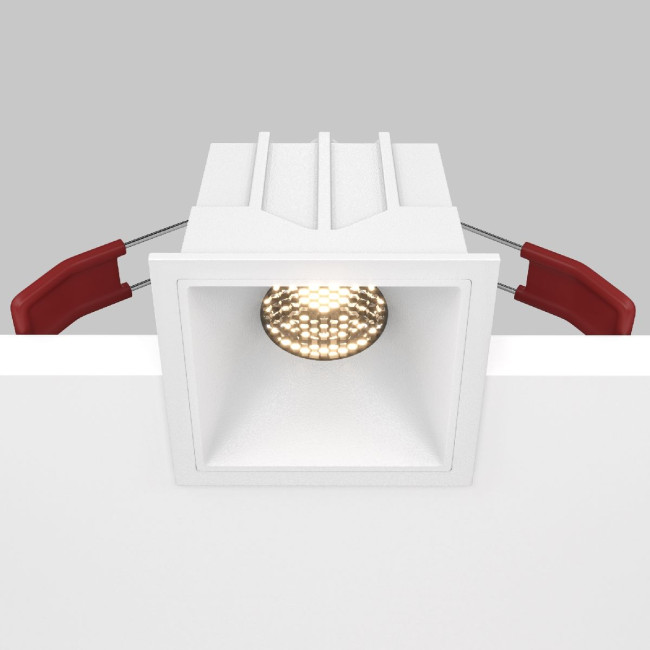 Встраиваемый светильник Maytoni Technical Alfa LED DL043-01-10W3K-SQ-W Встраиваемый светильник Maytoni Technical Alfa LED DL043-01-10W3K-SQ-W