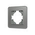 Рамка стеклянная на 1 пост Arlight FRM-OMALI-SFGS-1-GR 049677