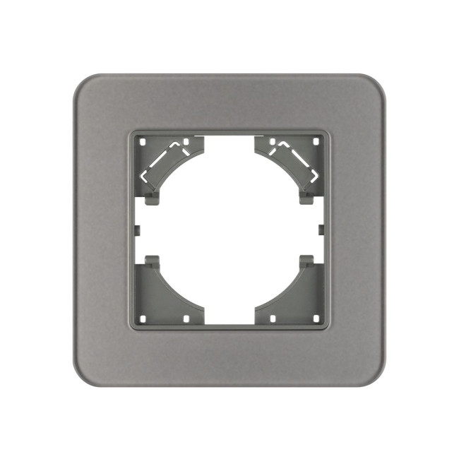 Рамка стеклянная на 1 пост Arlight FRM-OMALI-SFGS-1-GR 049677