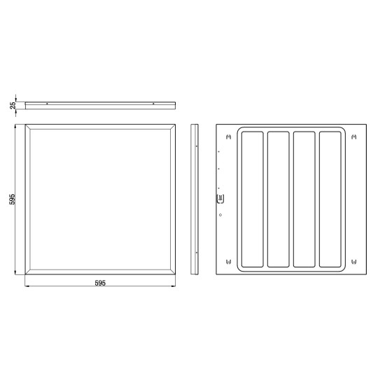Потолочный светильник Эра SPO-1-40-4K-M-90RA Б0059727