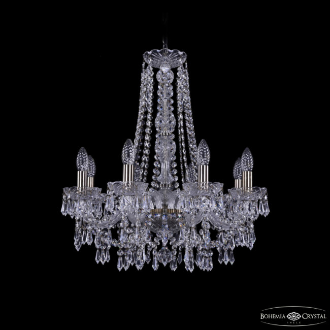 Подвесная люстра Bohemia Ivele Crystal 1403/8/195/h-60 Pa Подвесная люстра Bohemia Ivele Crystal 1403/8/195/h-60 Pa