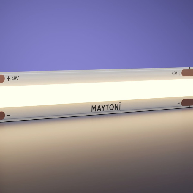 Светодиодная лента Maytoni Ultra 48В COB 8Вт/м 3000K 20м IP20 201219 Светодиодная лента Maytoni Ultra 48В COB 8Вт/м 3000K 20м IP20 201219