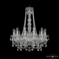 Подвесная люстра Bohemia Ivele Crystal 1411/12/195/h-70 Ni