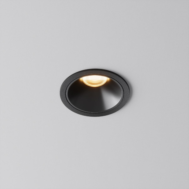 Встраиваемый светильник Maytoni Alfa LED DL043-01-10W2.7K-RD-B Встраиваемый светильник Maytoni Alfa LED DL043-01-10W2.7K-RD-B