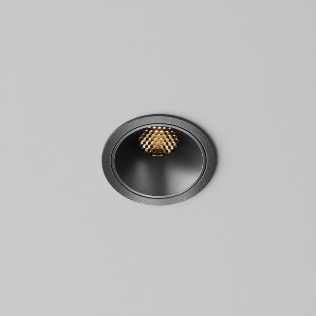 Встраиваемый светильник Maytoni Alfa LED DL043-01-10W2.7K-RD-B Встраиваемый светильник Maytoni Alfa LED DL043-01-10W2.7K-RD-B