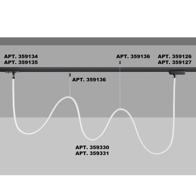 Гибкий неон Novotech Ramo 359331