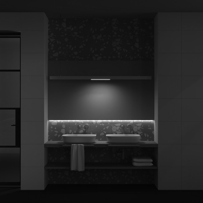 Трековый магнитный светильник Maytoni Basis TR030-4-12WTW-DD-W