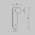 Настенный светильник Modestyle MS.203.380 GD