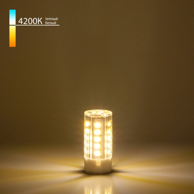 Светодиодная лампа Elektrostandard G4 LED 5W 220V 4200K 4690389051739 Светодиодная лампа Elektrostandard G4 LED 5W 220V 4200K 4690389051739