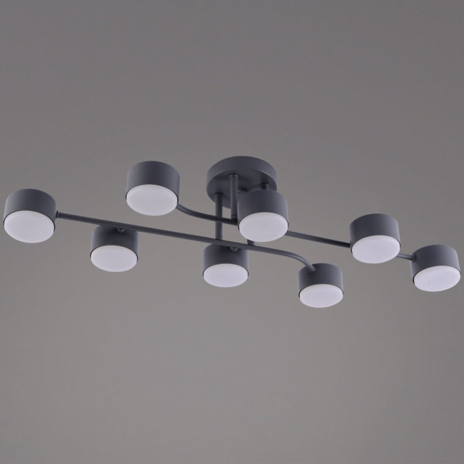 Потолочная люстра Reluce 03722-0.3-08 GREY GX53 Потолочная люстра Reluce 03722-0.3-08 GREY GX53