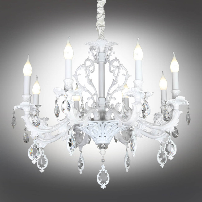 Подвесная люстра Omnilux Senis OML-74713-08 Подвесная люстра Omnilux Senis OML-74713-08