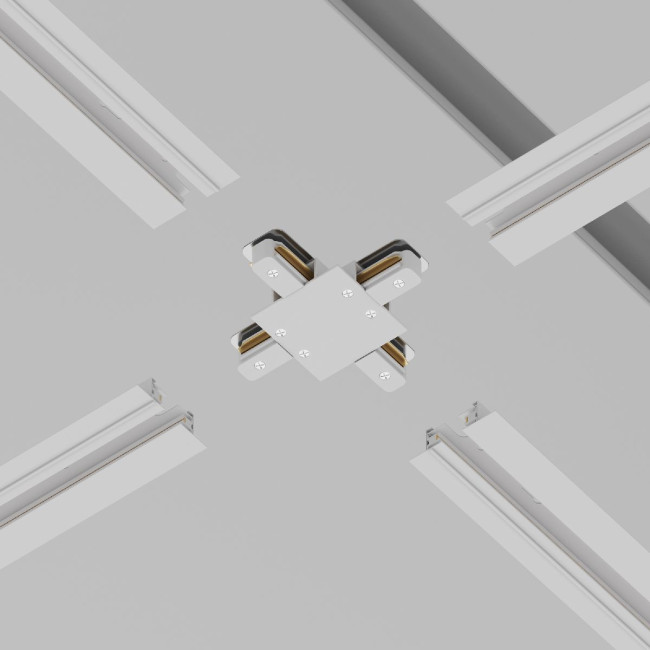 Коннектор X-образный Maytoni Accessories for tracks TRA002CX-11W