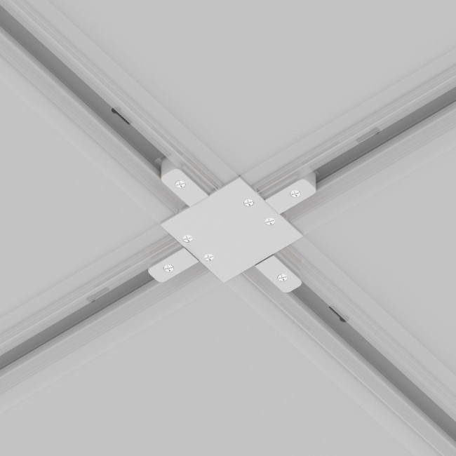 Коннектор X-образный Maytoni Accessories for tracks TRA002CX-11W