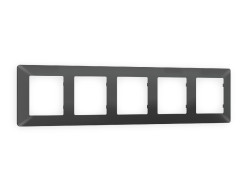 Рамка пятиместная Ambrella Volt Line AF110805