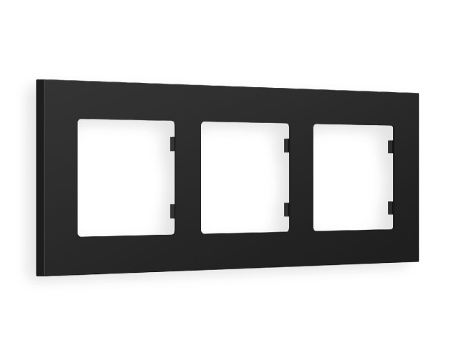 Рамка трехместная Ambrella Volt Qubi AF250703 Рамка трехместная Ambrella Volt Qubi AF250703