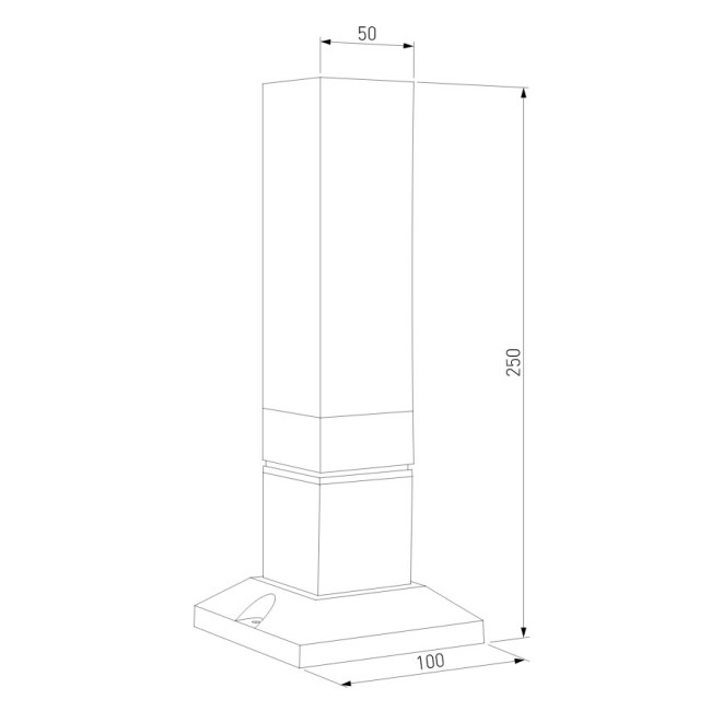 Ландшафтный светильник Elektrostandard 1536 TECHNO LED 4690389168758 Ландшафтный светильник Elektrostandard 1536 TECHNO LED 4690389168758