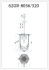 Подвесная люстра Garda Decor 62GDM-8056-320 Подвесная люстра Garda Decor 62GDM-8056-320