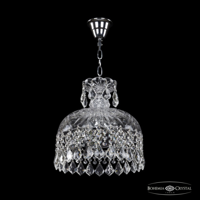 Подвесная люстра Bohemia Ivele Crystal 14781/30 Ni Leafs Подвесная люстра Bohemia Ivele Crystal 14781/30 Ni Leafs