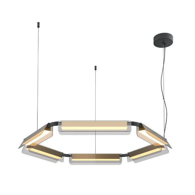 Подвесная люстра Maytoni Flat MOD296PL-L60BS3K Подвесная люстра Maytoni Flat MOD296PL-L60BS3K