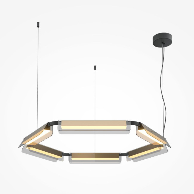 Подвесная люстра Maytoni Flat MOD296PL-L60BS3K Подвесная люстра Maytoni Flat MOD296PL-L60BS3K