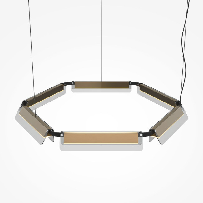 Подвесная люстра Maytoni Flat MOD296PL-L60BS3K Подвесная люстра Maytoni Flat MOD296PL-L60BS3K