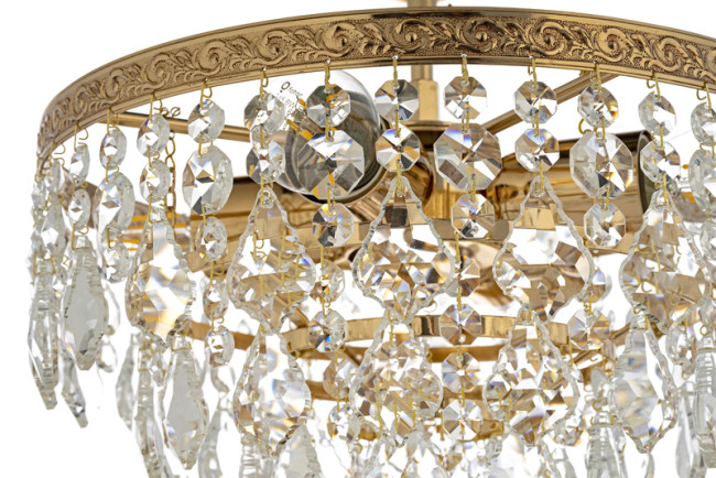 Люстра на штанге Arti Lampadari Castellana E 1.3.30.602 G