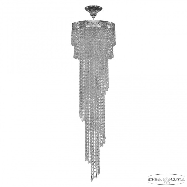 Каскадная люстра Bohemia Ivele Crystal 83111/30IV-100 Ni Каскадная люстра Bohemia Ivele Crystal 83111/30IV-100 Ni