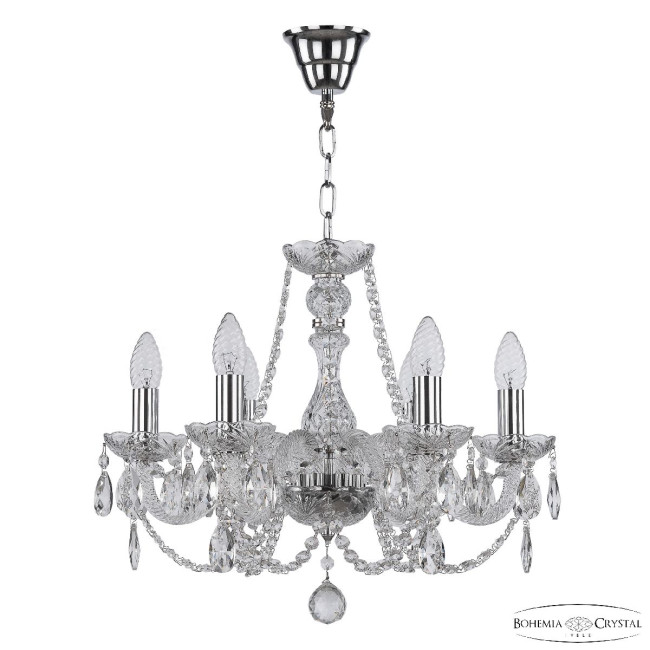 Подвесная люстра Bohemia Ivele Crystal 101/6/165 Ni Подвесная люстра Bohemia Ivele Crystal 101/6/165 Ni
