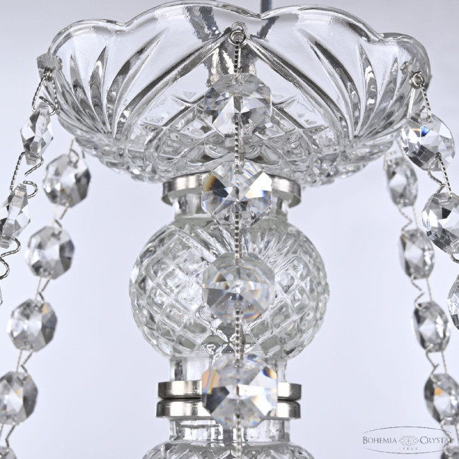 Подвесная люстра Bohemia Ivele Crystal 101/6/165 Ni Подвесная люстра Bohemia Ivele Crystal 101/6/165 Ni