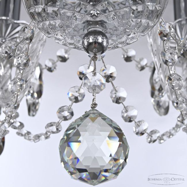 Подвесная люстра Bohemia Ivele Crystal 101/6/165 Ni Подвесная люстра Bohemia Ivele Crystal 101/6/165 Ni