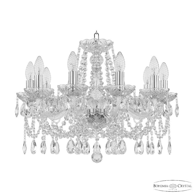 Подвесная люстра Bohemia Ivele Crystal 107/10/200 Ni Подвесная люстра Bohemia Ivele Crystal 107/10/200 Ni