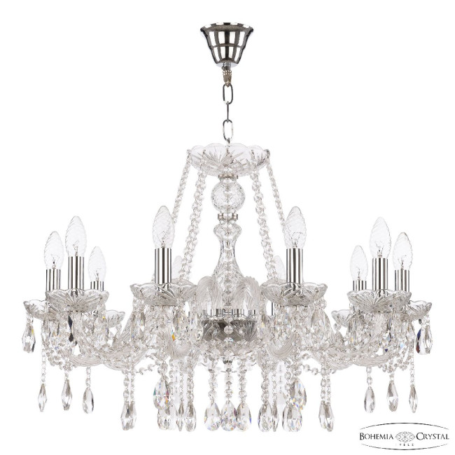 Подвесная люстра Bohemia Ivele Crystal 116/10/240 Ni Подвесная люстра Bohemia Ivele Crystal 116/10/240 Ni