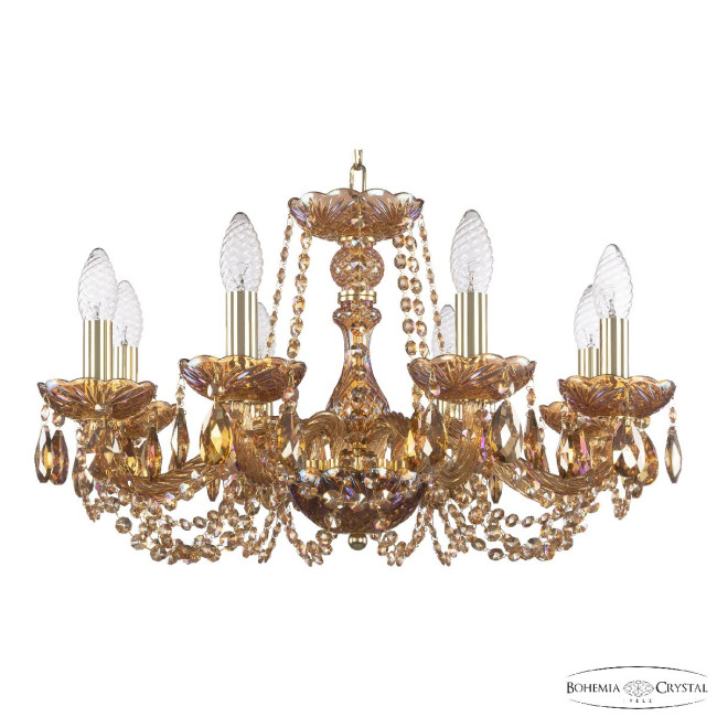Подвесная люстра Bohemia Ivele Crystal 119/8/200 G M777 Подвесная люстра Bohemia Ivele Crystal 119/8/200 G M777