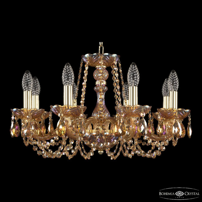 Подвесная люстра Bohemia Ivele Crystal 119/8/200 G M777 Подвесная люстра Bohemia Ivele Crystal 119/8/200 G M777