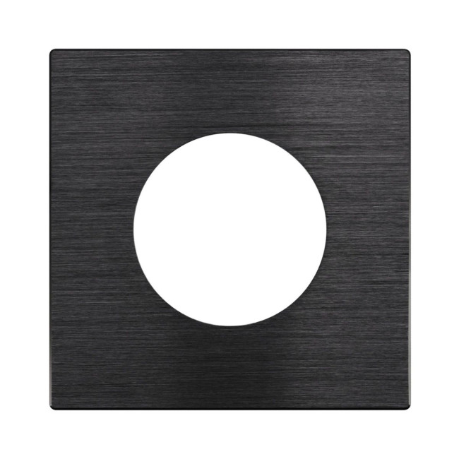 Рамка 1-местная алюминиевая Arlight FRM-PRESTO-ALR-1-BK 043876