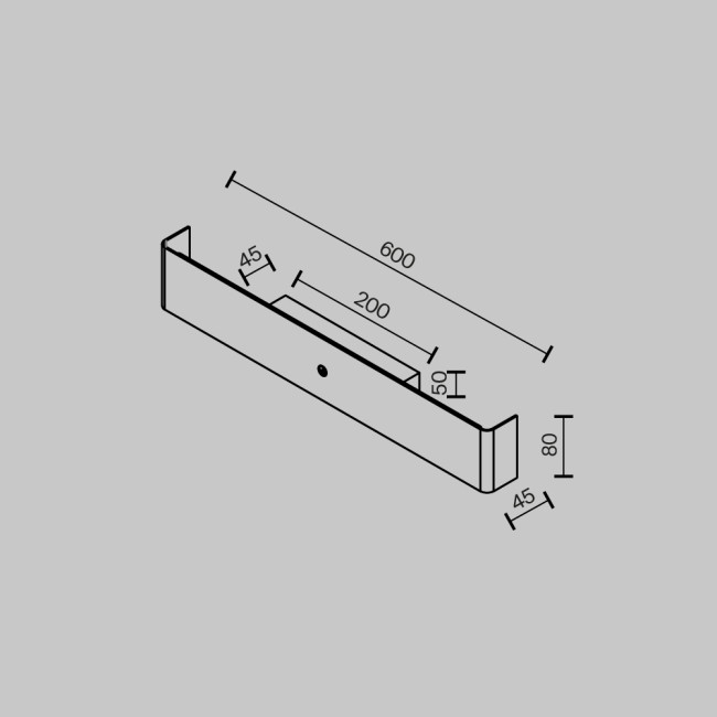 Настенный светильник Maytoni Bracket MOD492WL-L12BK Настенный светильник Maytoni Bracket MOD492WL-L12BK