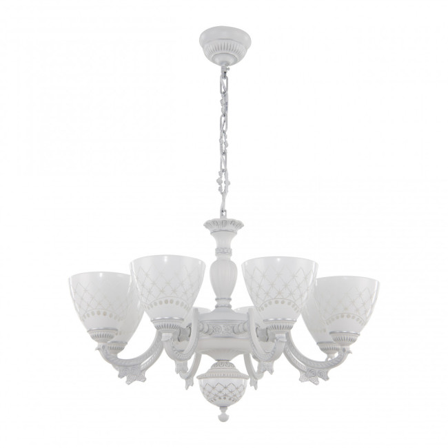 Подвесная люстра Arte Milano 343837/8 WT+SL Подвесная люстра Arte Milano 343837/8 WT+SL