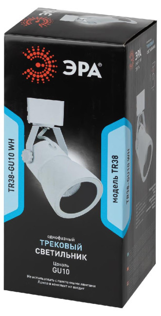 Трековый светильник Эра TR38-GU10 WH Б0053307 Трековый светильник Эра TR38-GU10 WH Б0053307