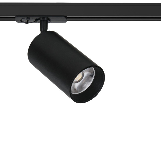 Трековый однофазный светильник Arte Lamp Aero A1337PL-1BK