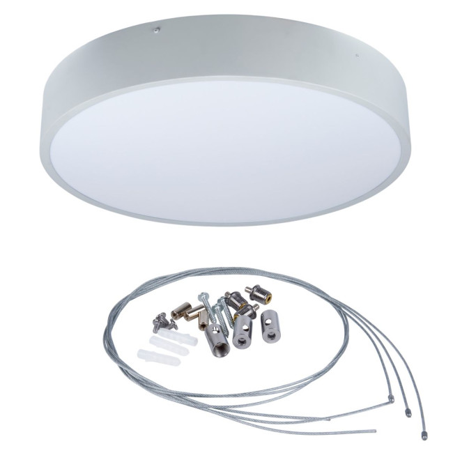 Накладной светильник Uniel UL-00012603 ULO-K40A 60W/4000К/R60 IP40 LIGHT GREY