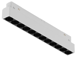 Трековый магнитный светильник iLedex Vision 4822-002-L235-12W-38DG-4000K-WH