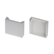 Заглушка Arlight LINE-3535-BENT-SIDE глухая (Пластик) 061456